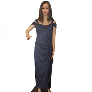 Alex Evenings Blue Gray Gown